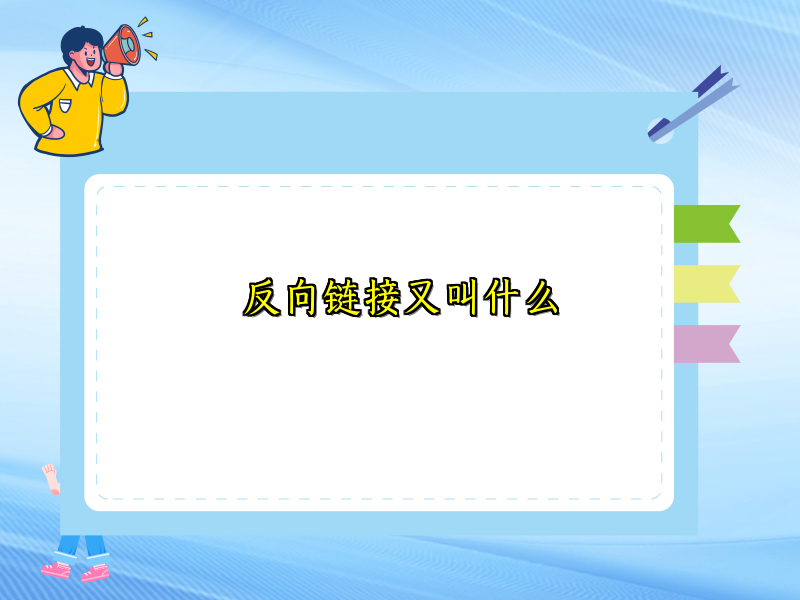 反向链接又叫什么