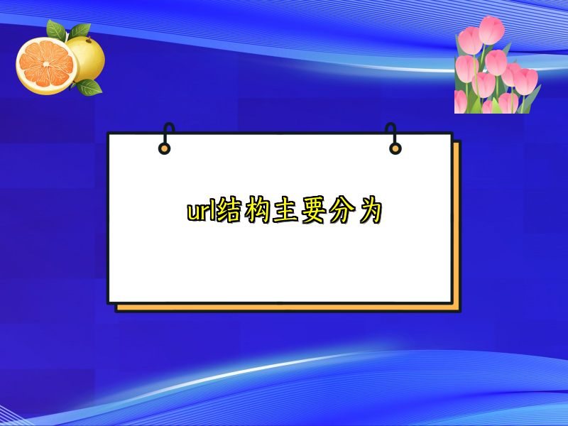 url结构主要分为