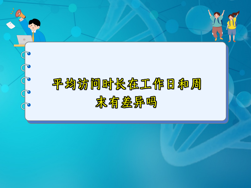 平均访问时长在工作日和周末有差异吗