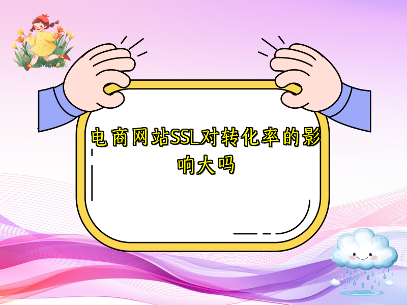 电商网站SSL对转化率的影响大吗