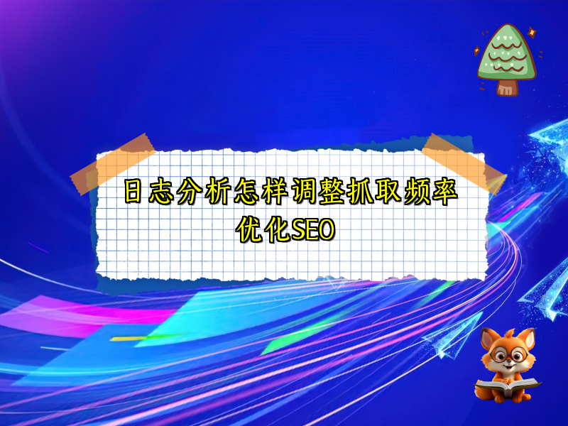 日志分析怎样调整抓取频率优化SEO