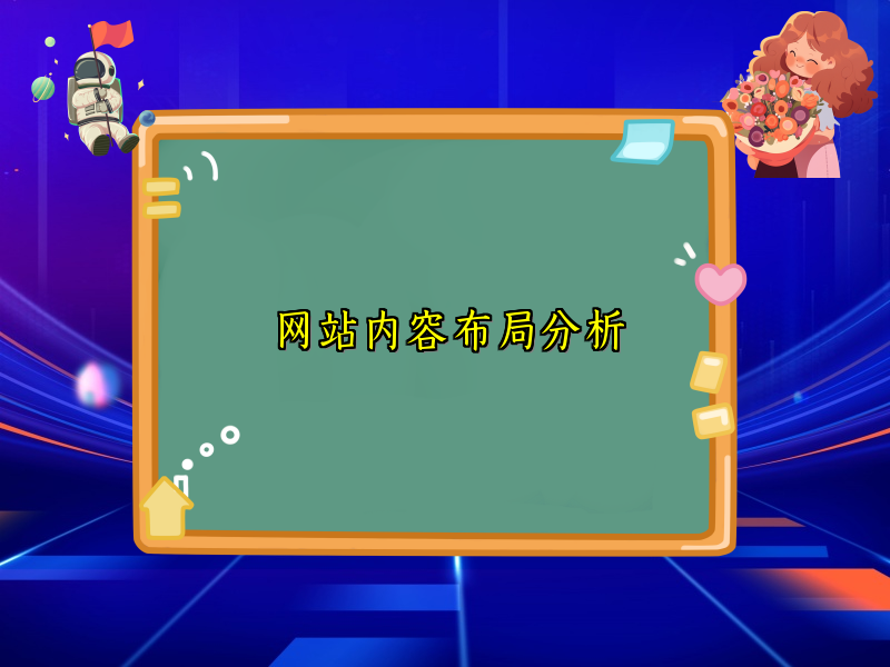 网站内容布局分析