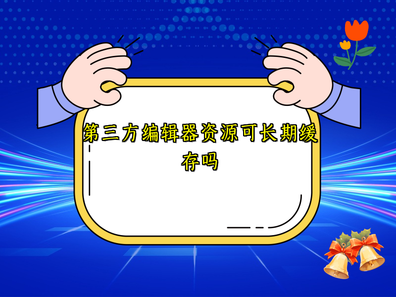 第三方编辑器资源可长期缓存吗
