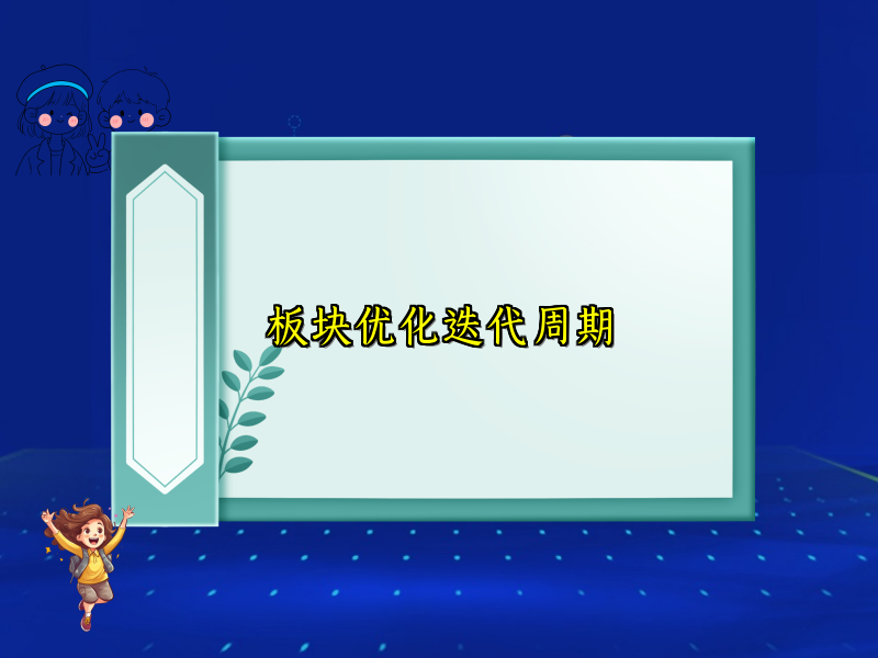 板块优化迭代周期