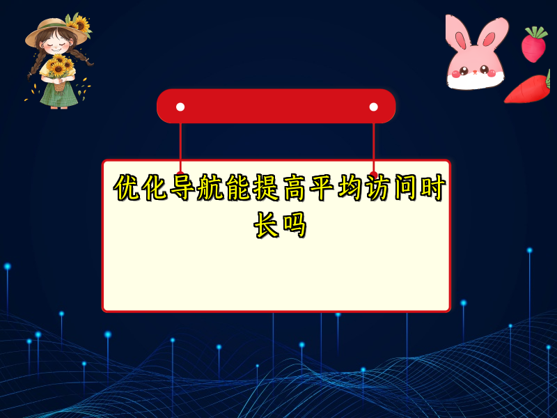优化导航能提高平均访问时长吗
